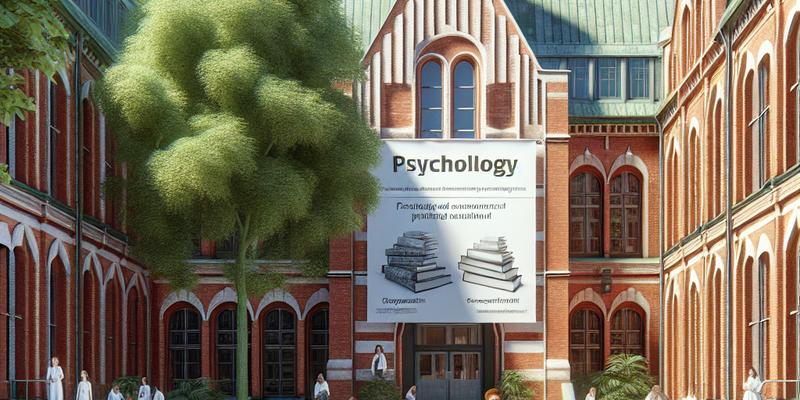 Le Cursus d'une Licence en Psychologie à Lille